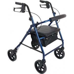 ProBasics Aluminum Rollator, Blue