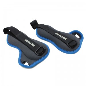 Kettler Adjustable Wrist Weights 1kg (Pair) 