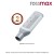 Rossmax PF120A Peak Flow Meter with Color–Coded Indicators