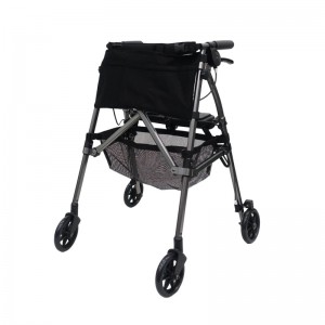 Stander EZ Fold-N-Go Rollator (Black Walnut)