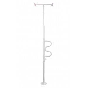 Stander Security Pole & Curve Grab Bar