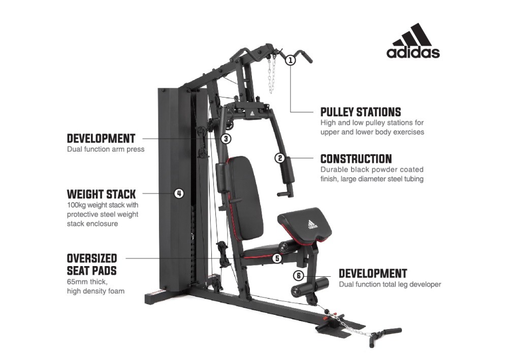 adidas exercise equipment