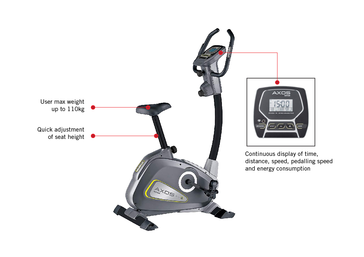 Fitness Kettler Ecobike M Kettler Ergo Bike