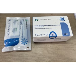 Safecare COVID-19 Antigen Rapid Test For Self-Testing (Nasal Swab)