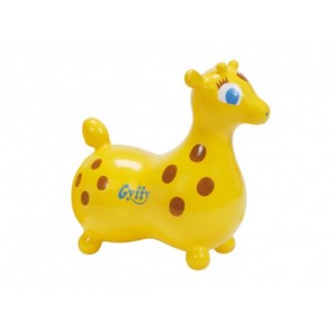Gymnic Gyffy Yellow Inflatable Bouncy Horse Toy