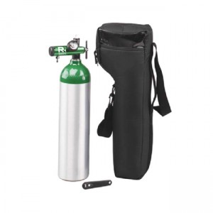 Oxygen Cylinder for Respiratory Rehab Type-D incl. Carrier Bag
