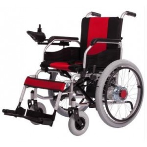 Herculife Electric Steel Wheelchair with Manual Mode