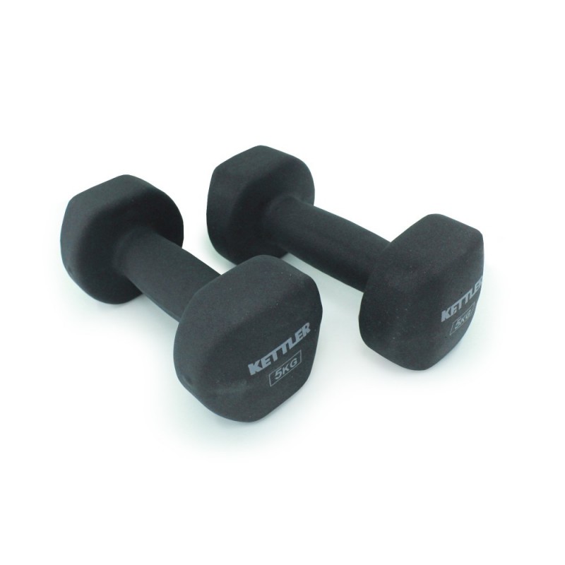 Kettler Neoprene Dumbbell 2 x 10kg (In Pair) Weights | Herculife Malaysia