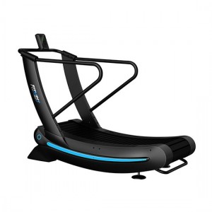 Herculife Self-Powered Curved Treadmill for Natural Motion Cardio Running